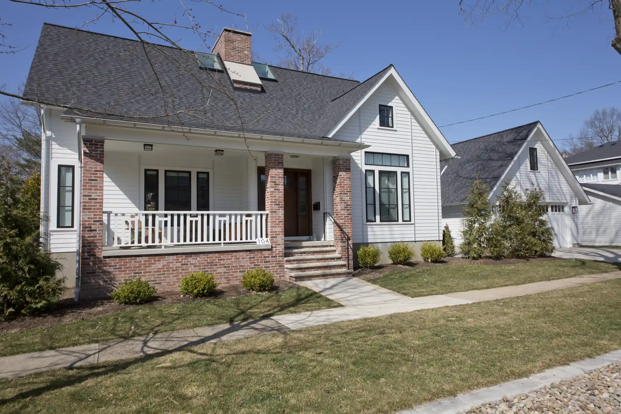 Front of the house