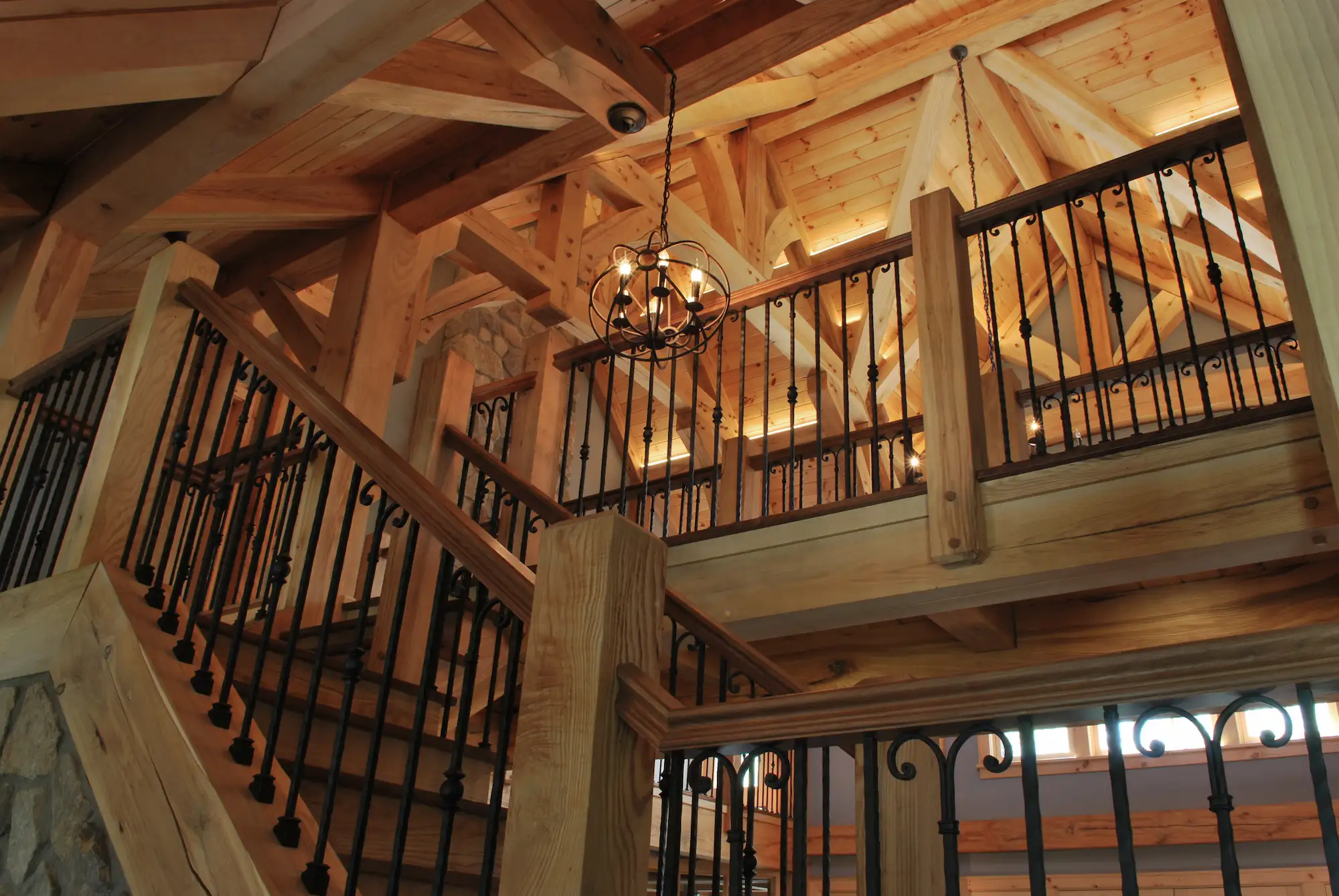 Interior staircase